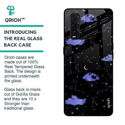 Constellations Glass Case for Oppo Find X2