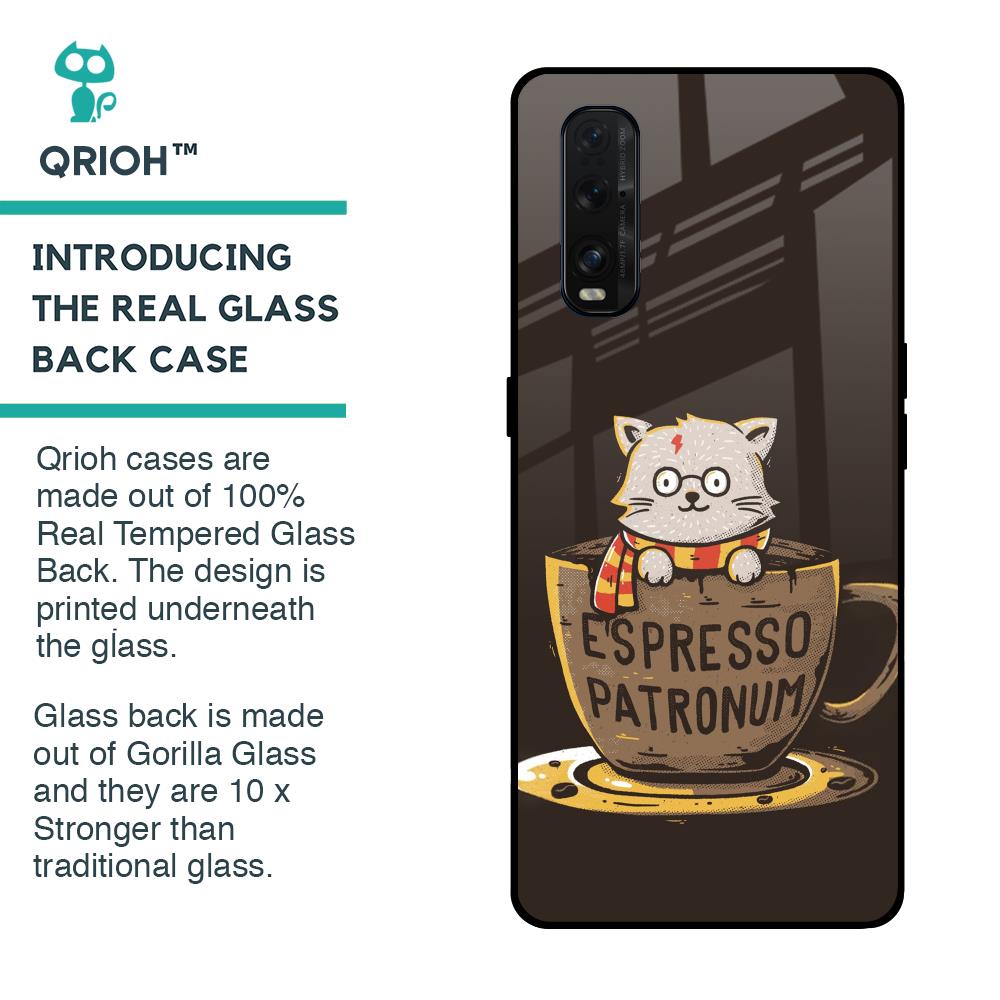 Tea With Kitty Glass Case For Oppo Find X2