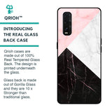 Marble Collage Art Glass Case For Oppo Find X2