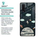Astronaut Dream Glass Case For Oppo Find X2