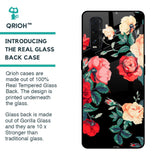Floral Bunch Glass Case For Oppo Find X2