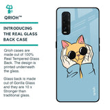Adorable Cute Kitty Glass Case For Oppo Find X2