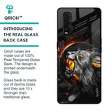 Aggressive Lion Glass Case for Oppo Find X2