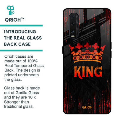 Royal King Glass Case for Oppo Find X2