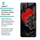 Red Moon Tiger Glass Case for Oppo Find X2