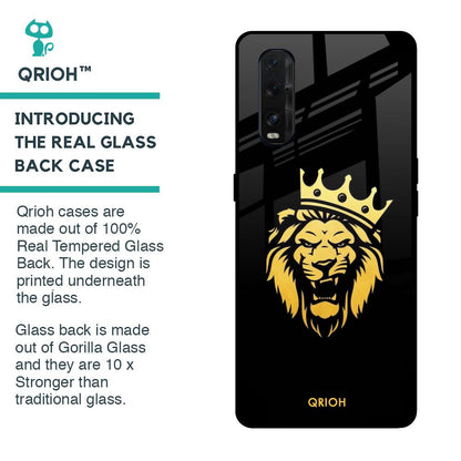 Lion The King Glass Case for Oppo Find X2