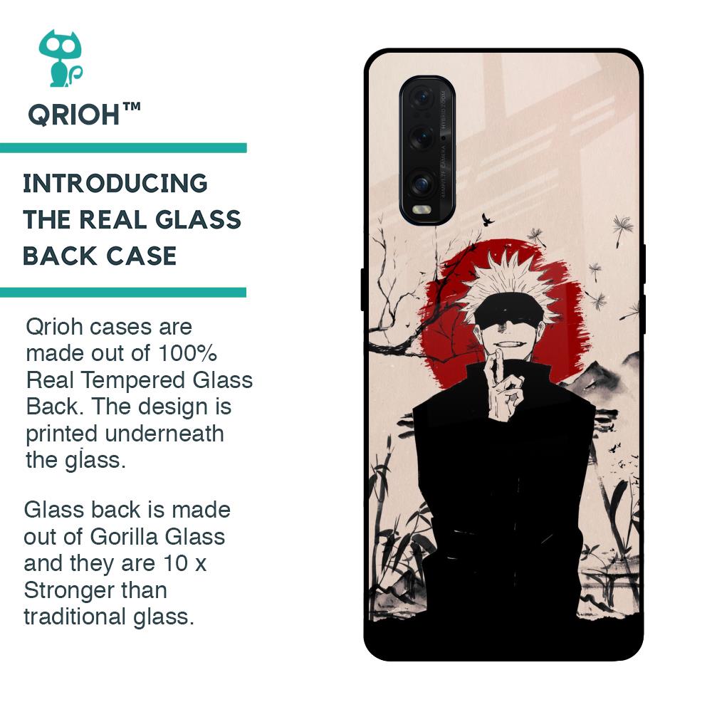 Manga Series Glass Case for Oppo Find X2