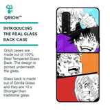 Anime Sketch Glass Case for Oppo Find X2
