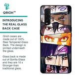 Anime Eyes Glass Case for Oppo Find X2