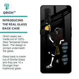 Luffy Line Art Glass Case for Oppo Find X2