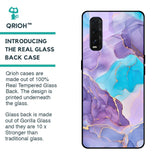 Alcohol ink Marble Glass Case for Oppo Find X2