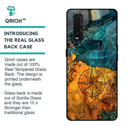 Architecture Map Glass Case for Oppo Find X2