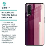 Brush Stroke Art Glass Case for Oppo Find X2
