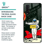 Astronaut on Mars Glass Case for Oppo Find X2