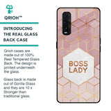 Boss Lady Glass Case for Oppo Find X2
