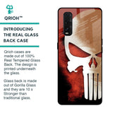 Red Skull Glass Case for Oppo Find X2