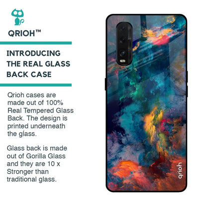 Cloudburst Glass Case for Oppo Find X2