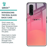 Sunset Orange Glass Case for Oppo Find X2