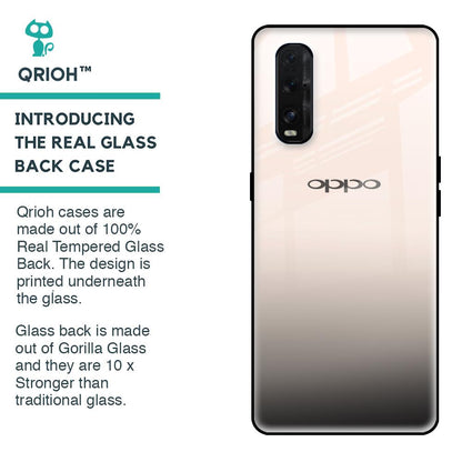 Dove Gradient Glass Case for Oppo Find X2