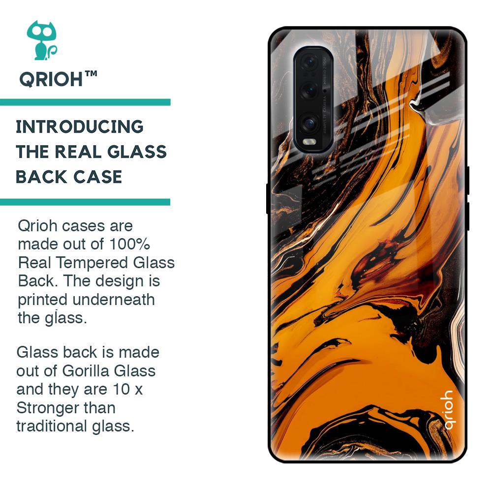 Secret Vapor Glass Case for Oppo Find X2