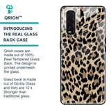 Leopard Seamless Glass Case For Oppo Find X2
