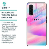 Colorful Waves Glass case for Oppo Find X2