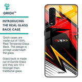 Race Jersey Pattern Glass Case For Oppo Find X2