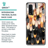 Bronze Abstract Glass Case for Oppo Find X2