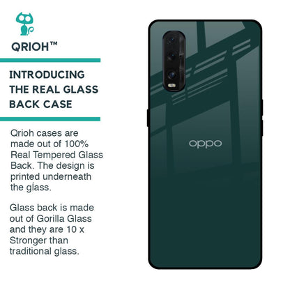 Olive Glass Case for Oppo Find X2