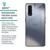 Space Grey Gradient Glass Case for Oppo Find X2