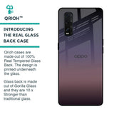 Grey Ombre Glass Case for Oppo Find X2
