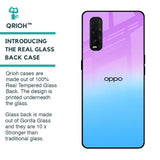 Unicorn Pattern Glass Case for Oppo Find X2