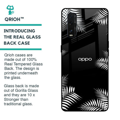 Zealand Fern Design Glass Case For Oppo Find X2