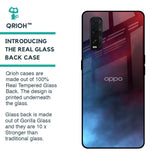 Smokey Watercolor Glass Case for Oppo Find X2