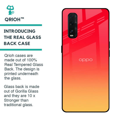 Sunbathed Glass case for Oppo Find X2