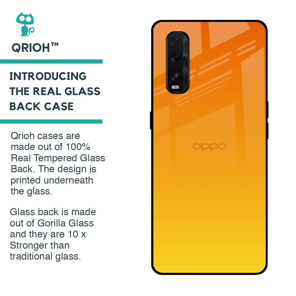 Sunset Glass Case for Oppo Find X2