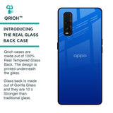 Egyptian Blue Glass Case for Oppo Find X2