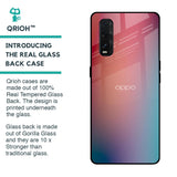 Dusty Multi Gradient Glass Case for Oppo Find X2