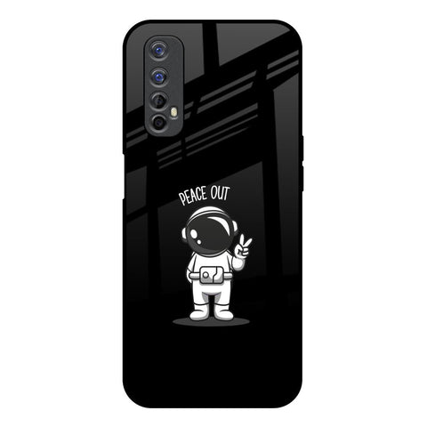 Peace Out Astro Realme 7 Glass Back Cover Online