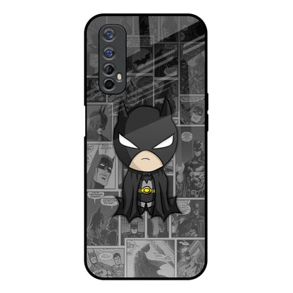 Cartoon Art Realme 7 Glass Back Cover Online
