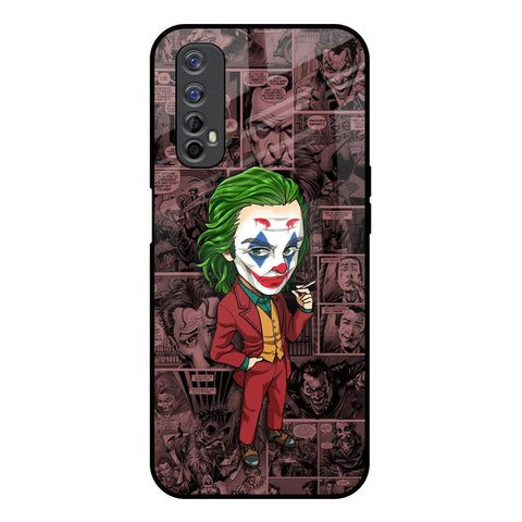 Joker Cartoon Realme 7 Glass Back Cover Online