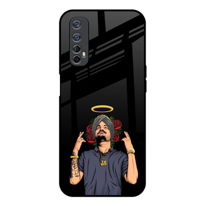 Punjabi Singer Poster Realme 7 Glass Back Cover Online