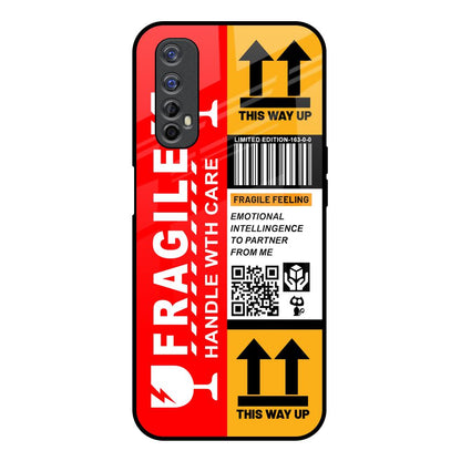 Handle With Care Realme 7 Glass Back Cover Online