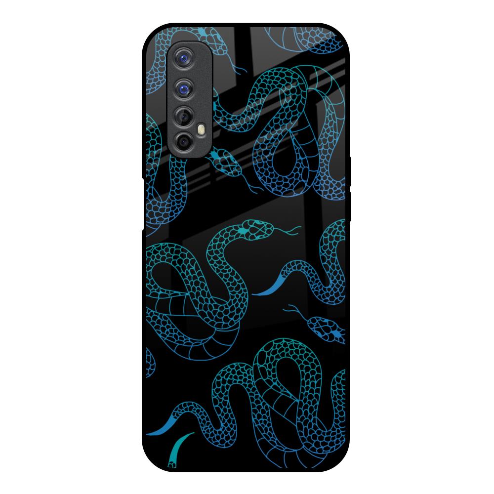 Serpentine Realme 7 Glass Back Cover Online