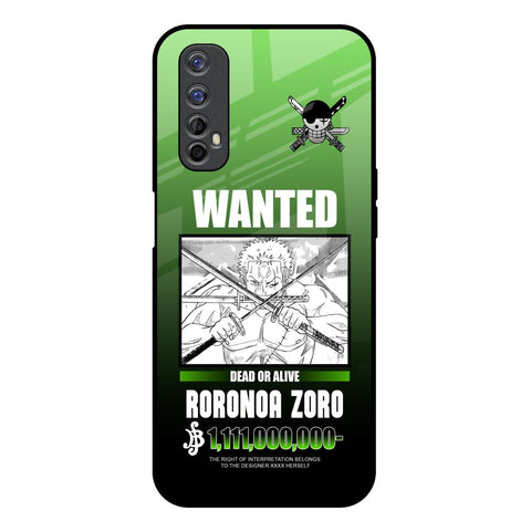 Zoro Wanted Realme 7 Glass Back Cover Online