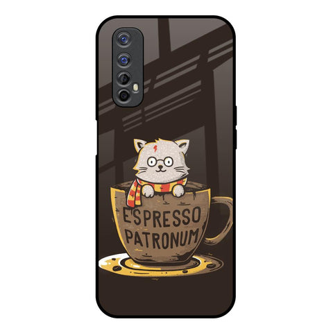 Tea With Kitty Realme 7 Glass Back Cover Online