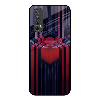 Super Art Logo Realme 7 Glass Back Cover Online
