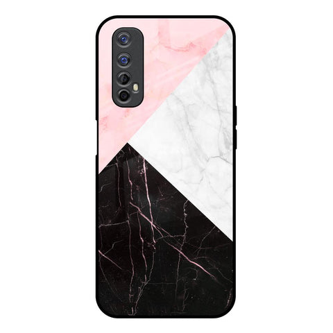 Marble Collage Art Realme 7 Glass Back Cover Online