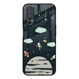 Astronaut Dream Realme 7 Glass Back Cover Online