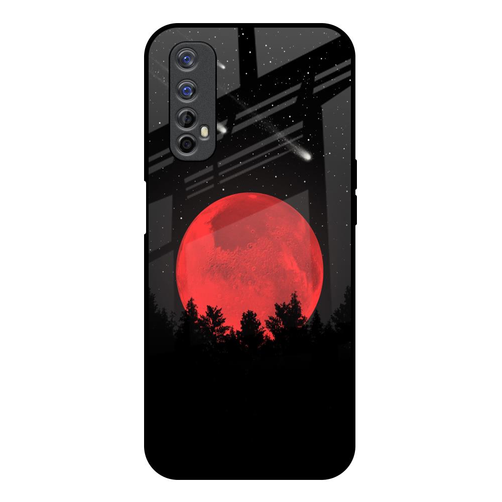 Moonlight Aesthetic Realme 7 Glass Back Cover Online